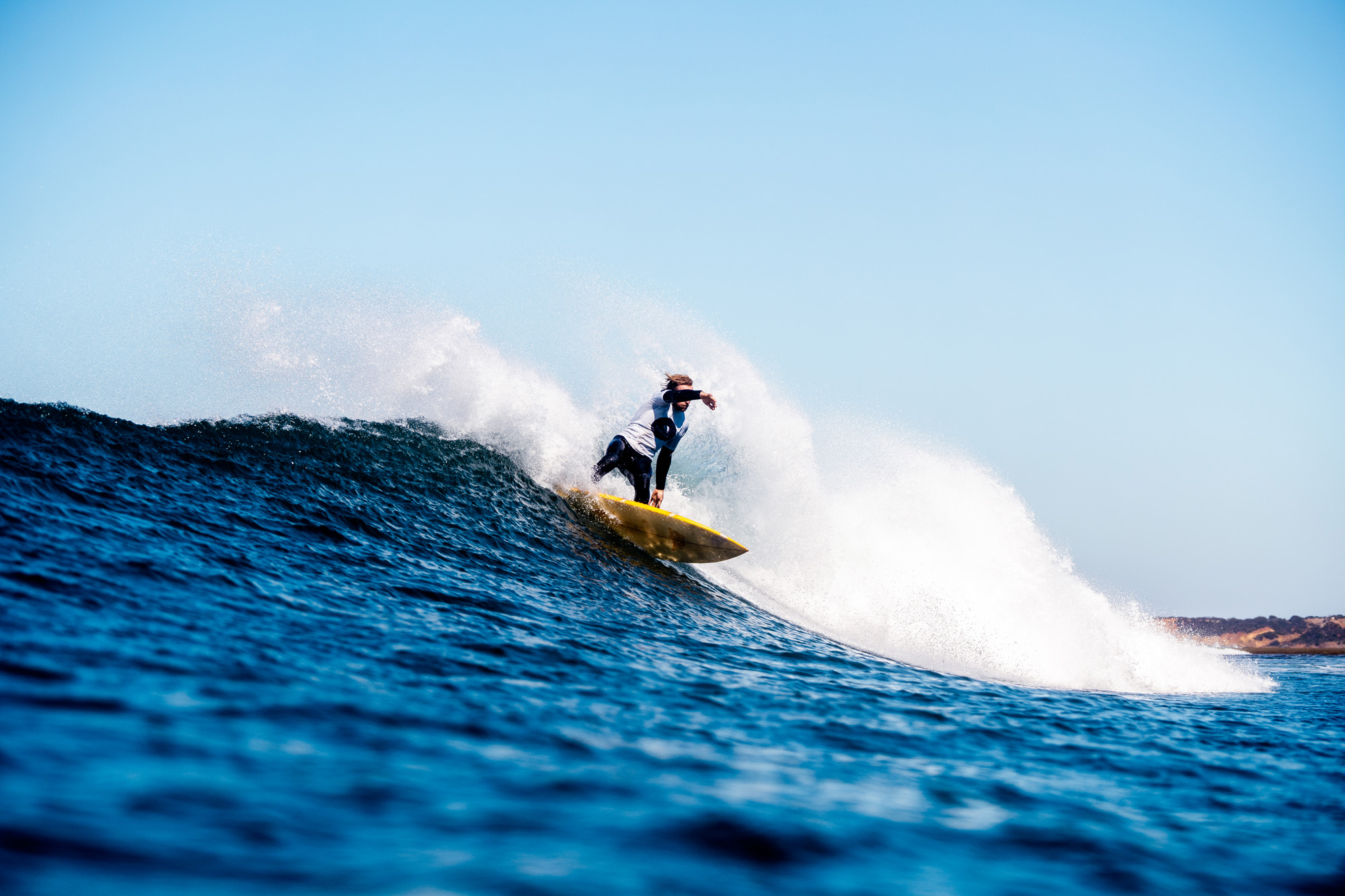 Twin Fin Surfboard at Bells Beach